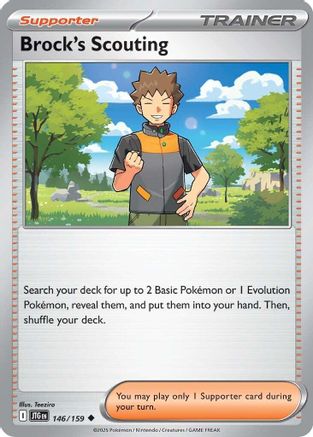 Brock's Scouting - 146/159 (146) [SV09: Journey Together] - Deck Out Gaming