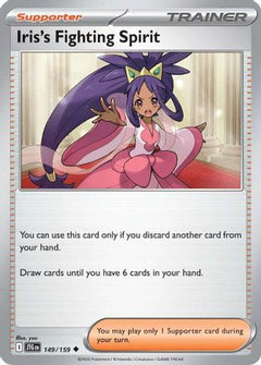 Iris's Fighting Spirit - 149/159 (149) [SV09: Journey Together] - Deck Out Gaming