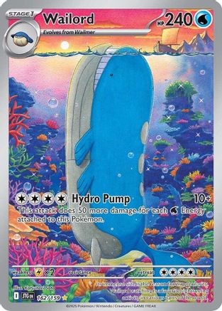 Wailord - 162/159 (162) [SV09: Journey Together] Holofoil - Deck Out Gaming
