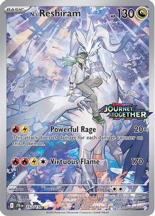 N's Reshiram - 167/159 (Journey Together Stamped) (167) [Miscellaneous Cards & Products] Holofoil - Deck Out Gaming