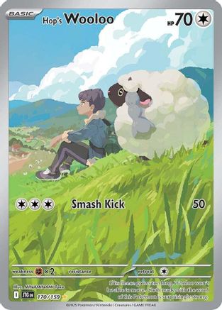 Hop's Wooloo - 170/159 (170) [SV09: Journey Together] Holofoil - Deck Out Gaming