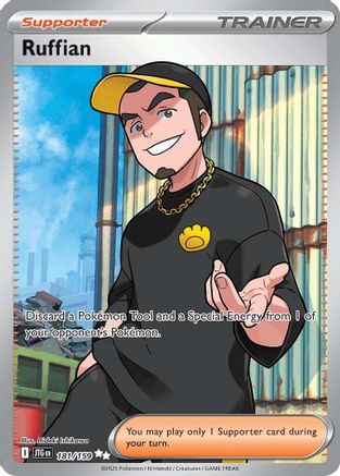 Ruffian - 181/159 (181) [SV09: Journey Together] Holofoil - Deck Out Gaming