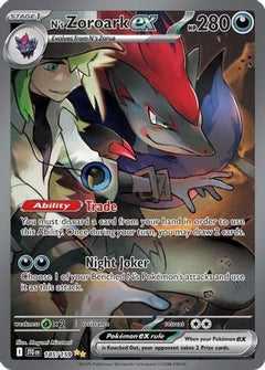 N's Zoroark ex - 185/159 (185) [SV09: Journey Together] Holofoil - Deck Out Gaming