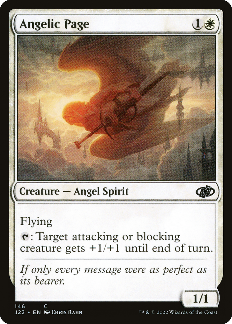 Angelic Page (146) [Jumpstart 2022] - Deck Out Gaming