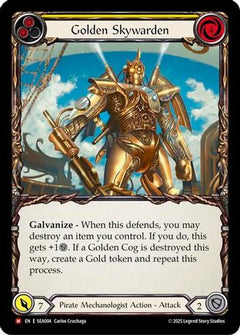 Golden Skywarden (SEA004) [High Seas] Rainbow Foil - Deck Out Gaming