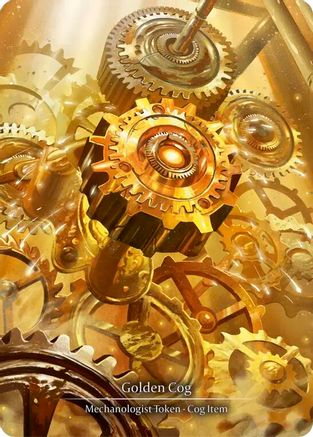 Golden Cog (Treasure) (SEA042) [High Seas] Rainbow Foil - Deck Out Gaming