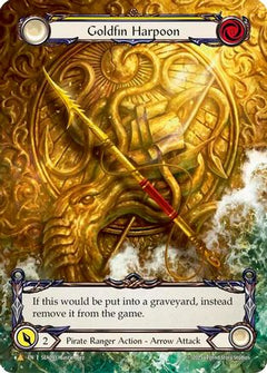 Goldfin Harpoon (Treasure) (SEA093) [High Seas] Rainbow Foil - Deck Out Gaming