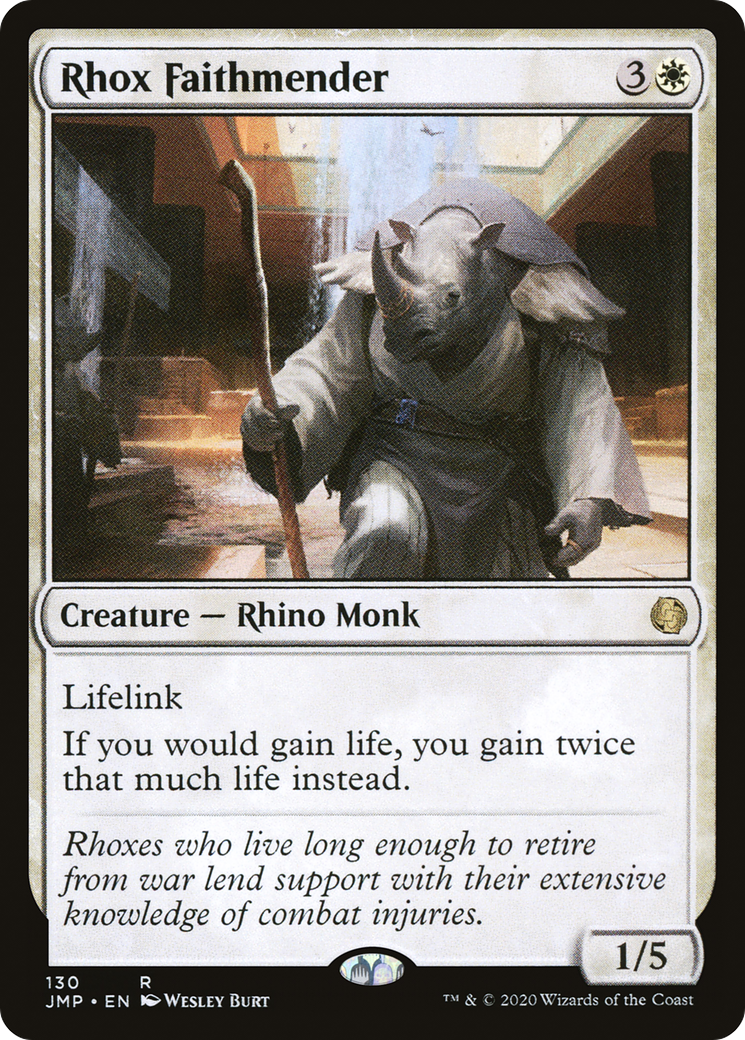 Rhox Faithmender (130) [Jumpstart] - Deck Out Gaming