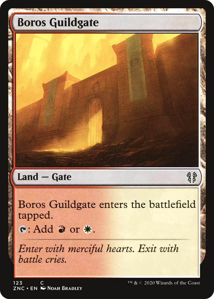 Boros Guildgate (123) [Commander: Zendikar Rising] - Deck Out Gaming