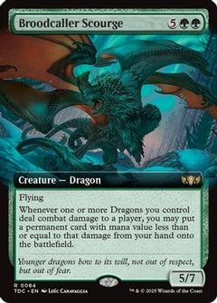 Broodcaller Scourge (Extended Art) (84) [Commander: Tarkir: Dragonstorm] - Deck Out Gaming