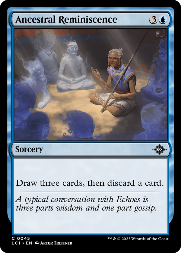 Ancestral Reminiscence (45) [The Lost Caverns of Ixalan] foil - Deck Out Gaming