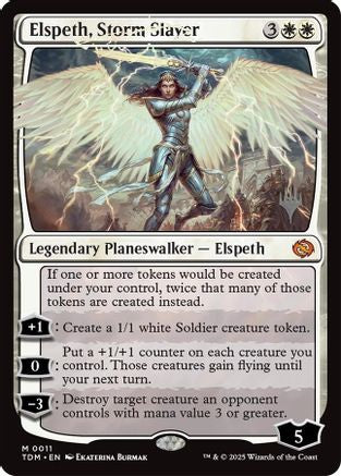 Elspeth, Storm Slayer (11) [Promo Pack: Tarkir: Dragonstorm] - Deck Out Gaming