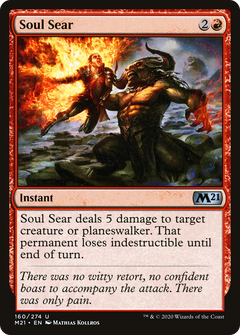 Soul Sear (160) [Core Set 2021] foil - Deck Out Gaming