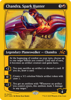 Chandra, Spark Hunter (First-Place Foil) (456) [Aetherdrift] foil - Deck Out Gaming