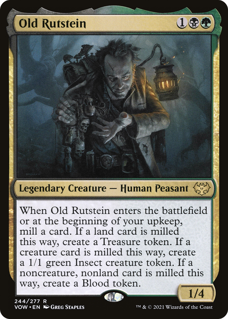 Old Rutstein (244) [Innistrad: Crimson Vow] foil - Deck Out Gaming