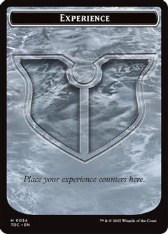 Experience // Treasure Double-Sided Token (34) [Commander: Tarkir: Dragonstorm] - Deck Out Gaming