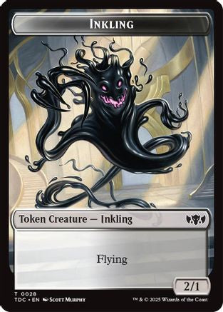 Inkling // Insect (0023) Double-Sided Token (28) [Commander: Tarkir: Dragonstorm] - Deck Out Gaming