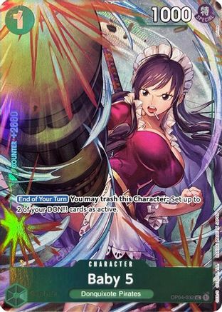 Baby 5 (Premium Card Collection -Best Selection Vol. 3-) (OP04-032) [One Piece Promotion Cards] Foil - Deck Out Gaming