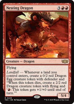 Nesting Dragon (225) [Commander: Tarkir: Dragonstorm] - Deck Out Gaming