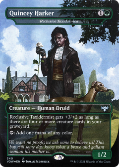 Quincey Harker - Reclusive Taxidermist (340) [Innistrad: Crimson Vow] - Deck Out Gaming