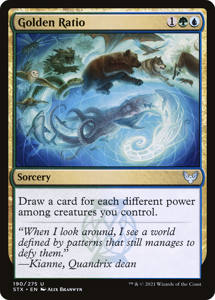 Golden Ratio (190) [Strixhaven: School of Mages] - Deck Out Gaming