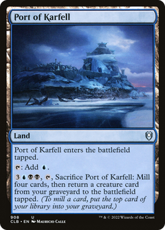 Port of Karfell (908) [Commander Legends: Battle for Baldur's Gate] - Deck Out Gaming