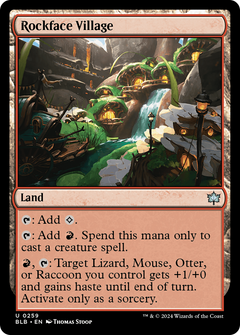 Rockface Village (259) [Bloomburrow] - Deck Out Gaming