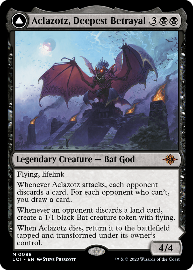 Aclazotz, Deepest Betrayal (88) [The Lost Caverns of Ixalan] - Deck Out Gaming