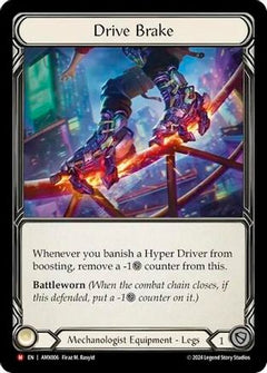 Drive Brake (AMX006) [Armory Deck: Maxx Nitro] Rainbow Foil - Deck Out Gaming