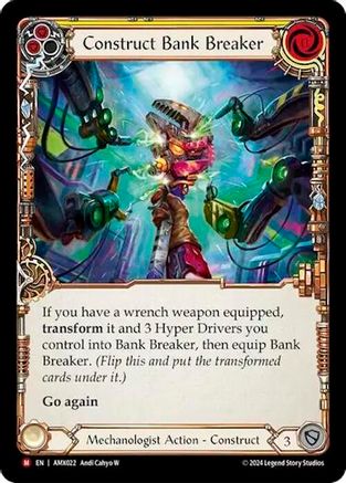 Construct Bank Breaker (AMX022) [Armory Deck: Maxx Nitro] - Deck Out Gaming