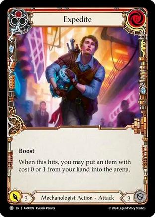 Expedite (Red) (AMX009) [Armory Deck: Maxx Nitro] - Deck Out Gaming