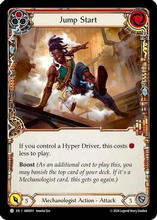 Jump Start (Red) (AMX011) [Armory Deck: Maxx Nitro] - Deck Out Gaming