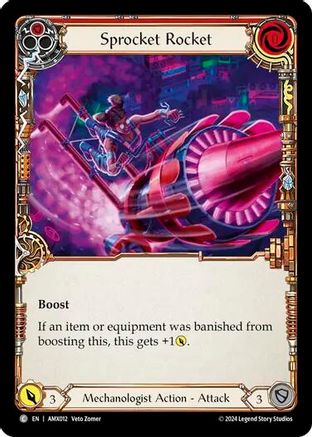 Sprocket Rocket (Red) (AMX012) [Armory Deck: Maxx Nitro] - Deck Out Gaming