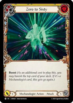 Zero to Sixty (Yellow) (AMX021) [Armory Deck: Maxx Nitro] - Deck Out Gaming