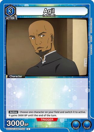 Agil (UE07ST/SAO-1-102) [UE07ST: Sword Art Online Starter Deck] - Deck Out Gaming