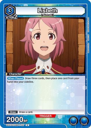 Lisbeth (107) (UE07ST/SAO-1-107) [UE07ST: Sword Art Online Starter Deck] - Deck Out Gaming