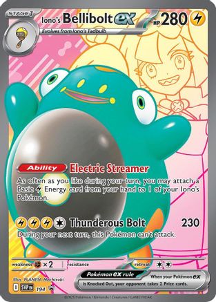 Iono's Bellibolt ex - 194 (194) [SV: Scarlet & Violet Promo Cards] Holofoil - Deck Out Gaming
