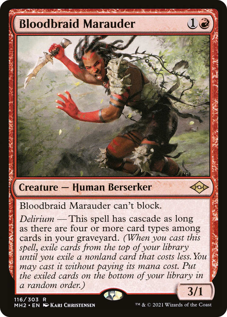 Bloodbraid Marauder (116) [Modern Horizons 2] - Deck Out Gaming