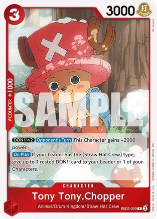 Tony Tony.Chopper (EB02-003) [Extra Booster: Anime 25th Collection] Foil - Deck Out Gaming