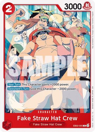 Fake Straw Hat Crew (EB02-005) [Extra Booster: Anime 25th Collection] - Deck Out Gaming