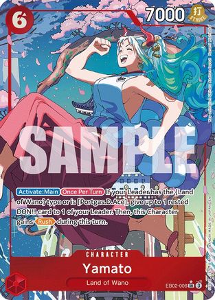 Yamato (Alternate Art) (EB02-006) [Extra Booster: Anime 25th Collection] Foil - Deck Out Gaming