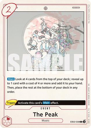 The Peak (EB02-008) [Extra Booster: Anime 25th Collection] Foil - Deck Out Gaming
