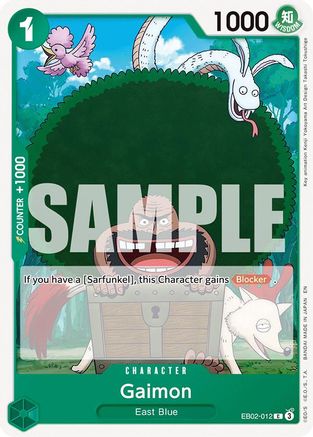 Gaimon (EB02-012) [Extra Booster: Anime 25th Collection] - Deck Out Gaming