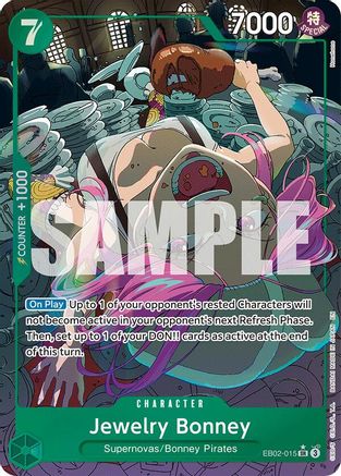 Jewelry Bonney (Alternate Art) (EB02-015) [Extra Booster: Anime 25th Collection] Foil - Deck Out Gaming