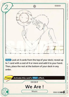 We Are! (EB02-020) [Extra Booster: Anime 25th Collection] Foil - Deck Out Gaming