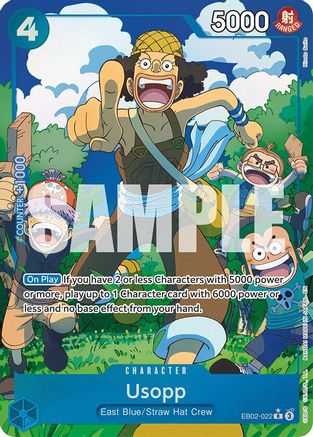 Usopp (Alternate Art) (EB02-022) [Extra Booster: Anime 25th Collection] Foil - Deck Out Gaming