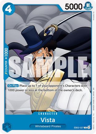 Vista (EB02-027) [Extra Booster: Anime 25th Collection] - Deck Out Gaming
