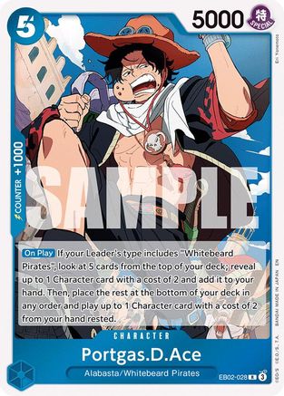 Portgas.D.Ace (EB02-028) [Extra Booster: Anime 25th Collection] Foil - Deck Out Gaming