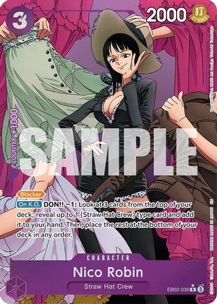 Nico Robin (Alternate Art) (EB02-036) [Extra Booster: Anime 25th Collection] Foil - Deck Out Gaming