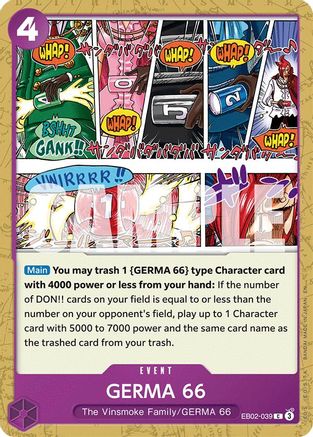GERMA 66 (EB02-039) [Extra Booster: Anime 25th Collection] - Deck Out Gaming